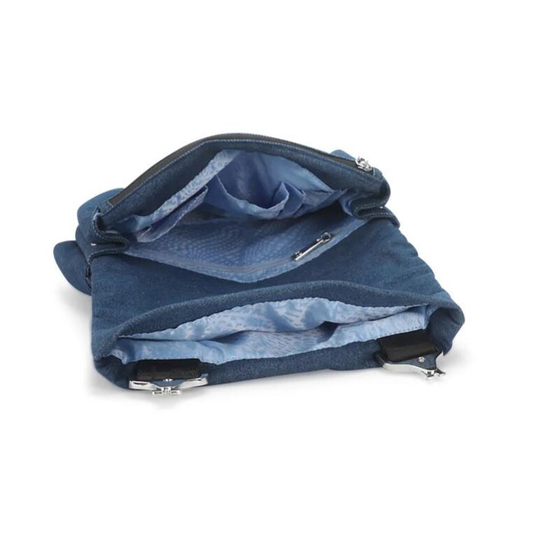 Denis denim bæltetaske - Dark blue